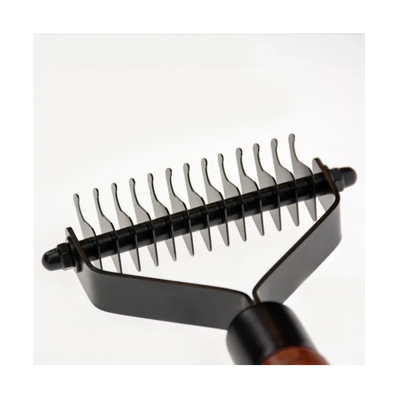 Pflege & Gesundheit EBI Noir Japandi Trimmstriegel - 20 Klingen...