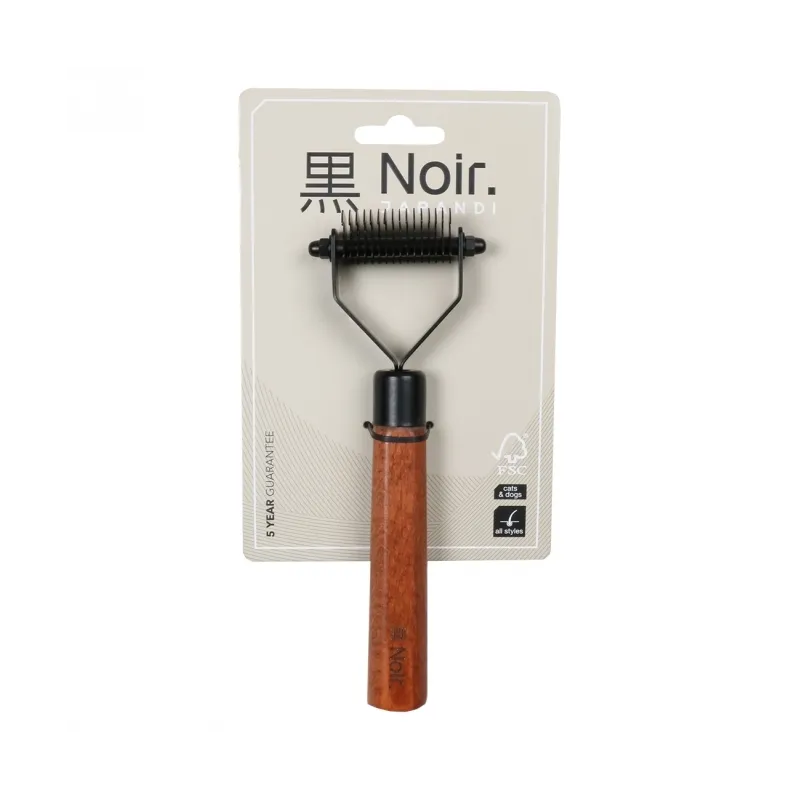 Pflege & Gesundheit EBI Noir Japandi Trimmstriegel - 16 Klingen...