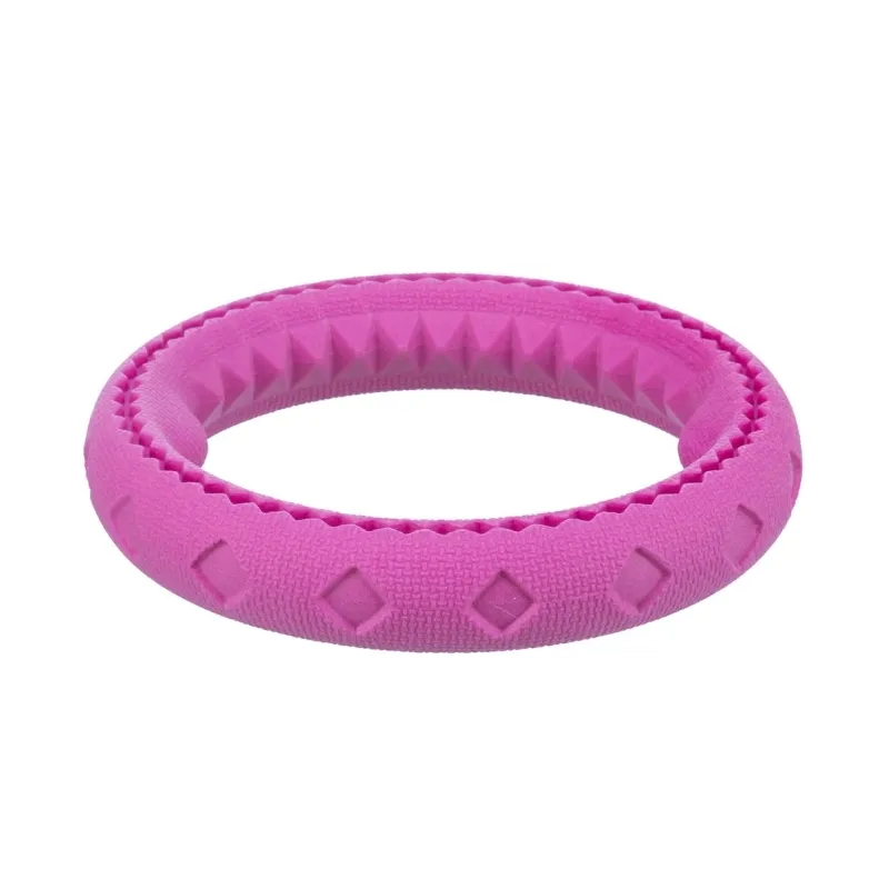 Hundespielzeug & Sport Trixie Ring aus TPR, schwimmfähig - 17 cm...