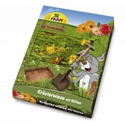 Kleintierfutter & Snacks JR Farm Kräuterwiese mit Blüten 750g...