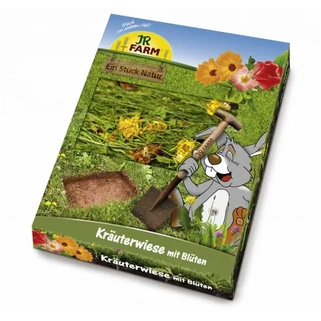 Kleintierfutter & Snacks JR Farm Kräuterwiese mit Blüten 750g...