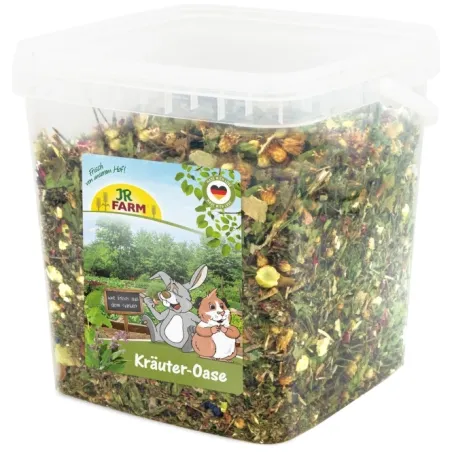 Kleintierfutter & Snacks JR Farm Kräuter-Oase im Eimer 470g jetzt...