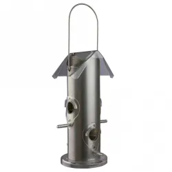 Vogelwelt Trixie Außen-Futtersäule 800ml - silber jetzt online