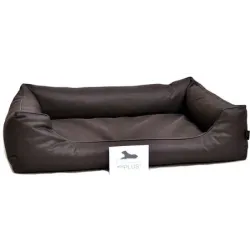 Betten & Körbe Lebon Hundebett Paula PLUS - Dunkelbraun - 120 x 90...
