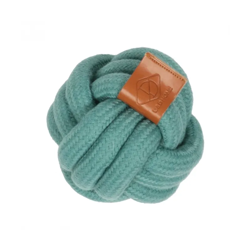 Hundespielzeug & Sport D&D Knotenball Skip - blau - 6cm jetzt online