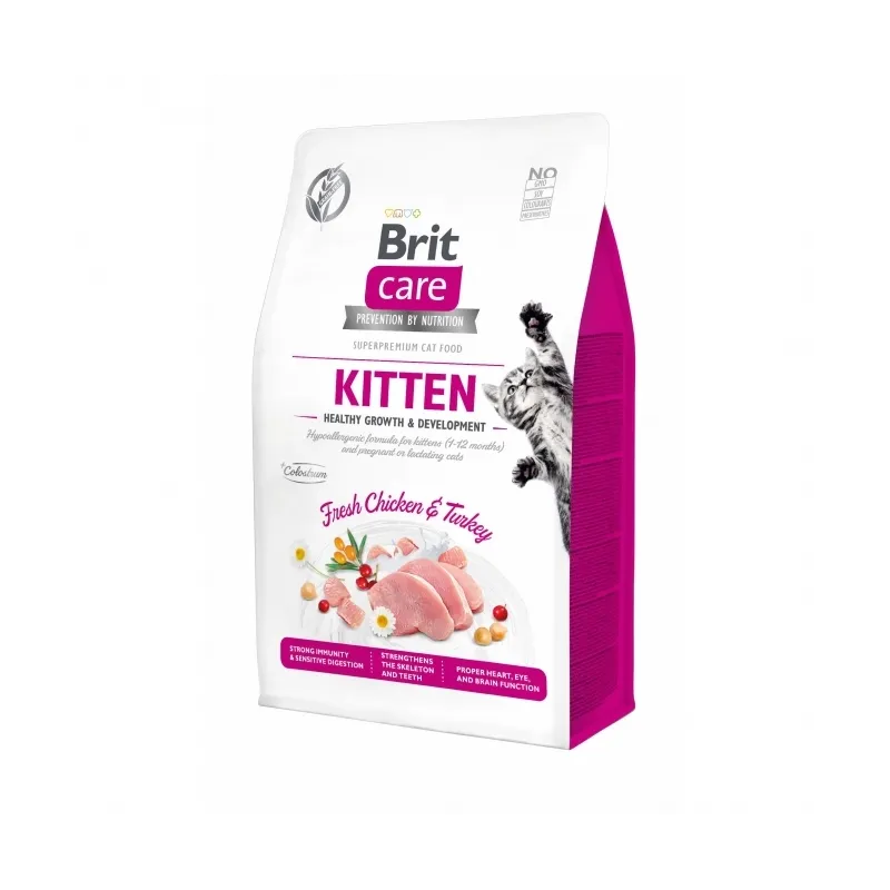 Katzen Trockenfutter Brit Care Cat Grain-Free - Kitten - 400g...