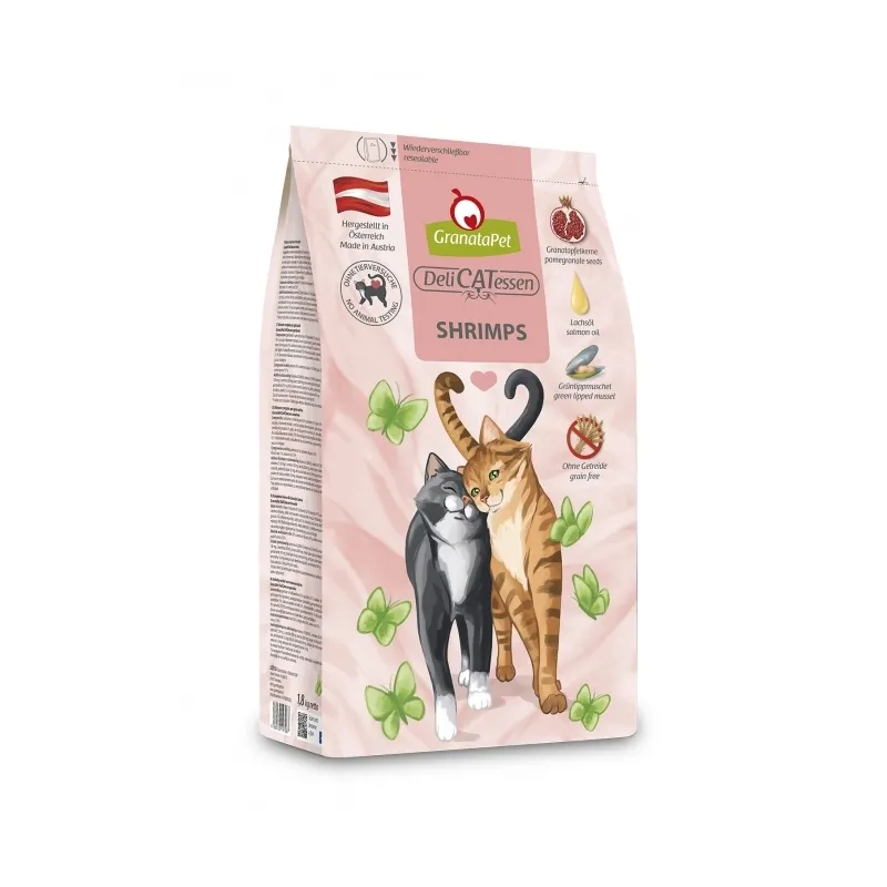 Katzen Trockenfutter GranataPet DeliCatessen Shrimps Adult - 1,8...