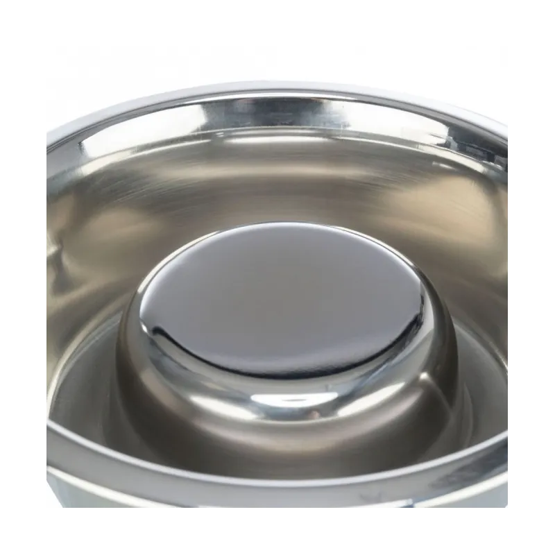 Hundenäpfe & Tränken Trixie Slow Feeding Edelstahlnapf - 0,6 l/ø...