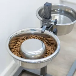Hundenäpfe & Tränken Trixie Slow Feeding Edelstahlnapf - 0,6 l/ø...
