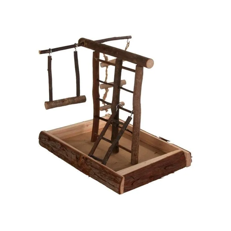 Ausstattung & Zubehör Trixie Naturholz-Spielplatz für Vögel jetzt...