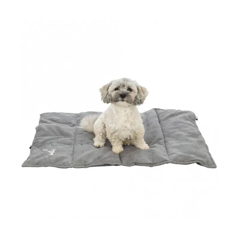 Betten & Körbe Trixie Reisedecke Leni - grau - 80 × 60 cm jetzt online