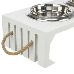 Hundenäpfe & Tränken Trixie BE NORDIC Napf-Set, MDF/Edelstahl - 2...