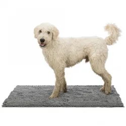 Fellpflege Trixie Schmutzfangmatte - grau - 120 x 80 cm jetzt online