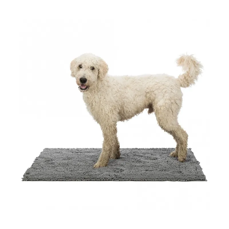 Fellpflege Trixie Schmutzfangmatte - grau - 120 x 80 cm jetzt online
