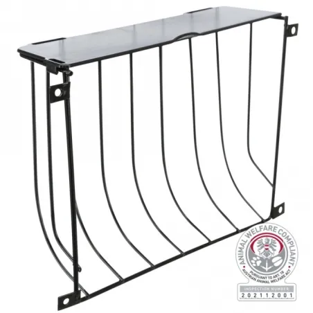 Ausstattung & Zubehör Trixie Heuraufe zum Anschrauben mit Deckel...