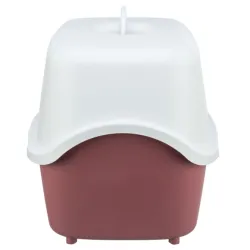 Toiletten & Katzenstreu Trixie Katzentoilette Vico - altrosa/weiß...