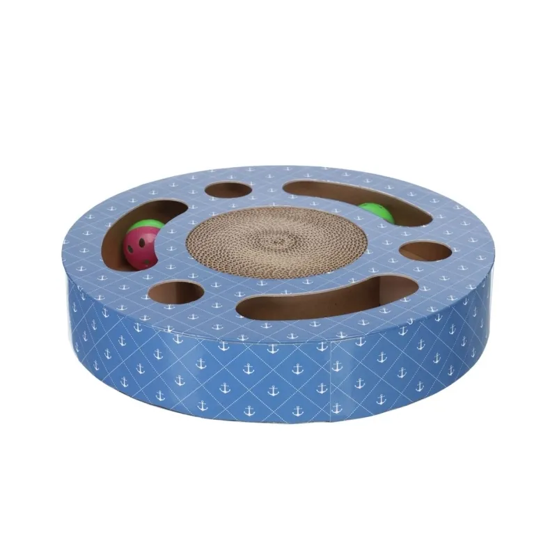 Kratzbäume & -möbel Trixie Kratztrommel aus Pappe mit Spielbällen...