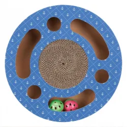 Kratzbäume & -möbel Trixie Kratztrommel aus Pappe mit Spielbällen...