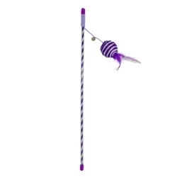 Katzenspielzeug Duvoplus Cat Toy Spielangel Catchy Glitzerball -...