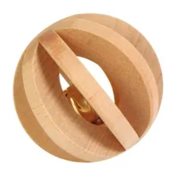 Ausstattung & Zubehör Trixie Lamellenholzball mit Glocke für...