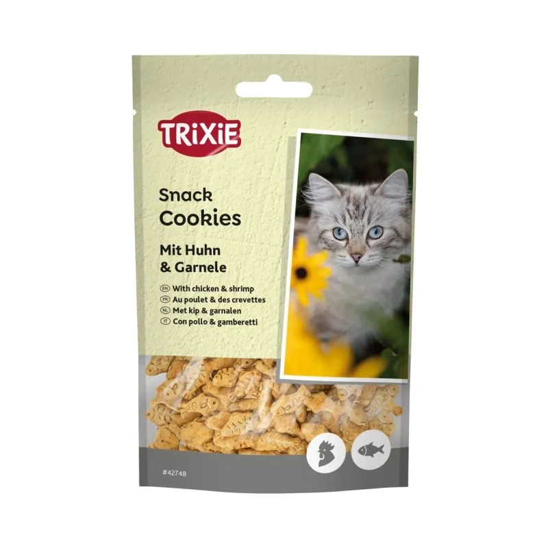 Katzensnacks Trixie Cookies mit Huhn & Garnele - 50 g jetzt online