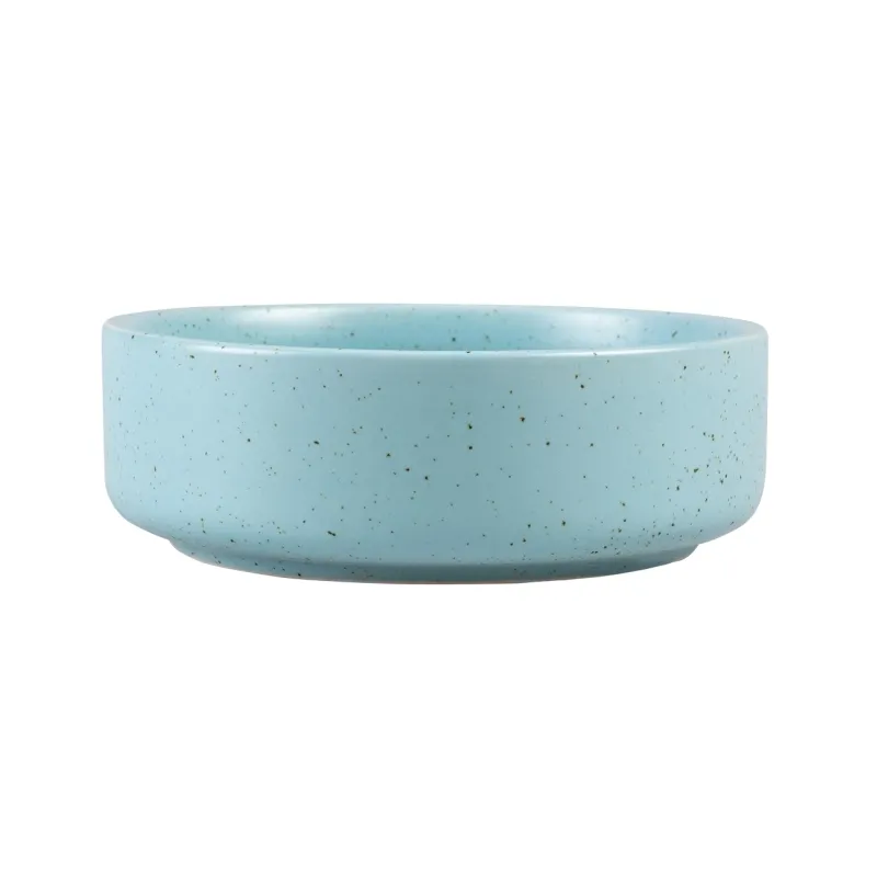 Katzennäpfe & Tränken Duvoplus Keramiknapf Stone Speckle - türkis...
