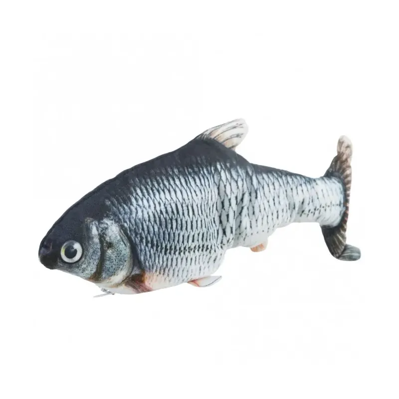 Katzenspielzeug Trixie Zappelfisch - grau, 30 cm jetzt online