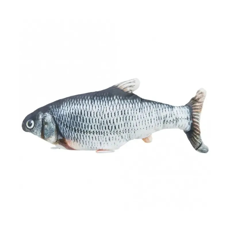 Katzenspielzeug Trixie Zappelfisch - grau, 30 cm jetzt online