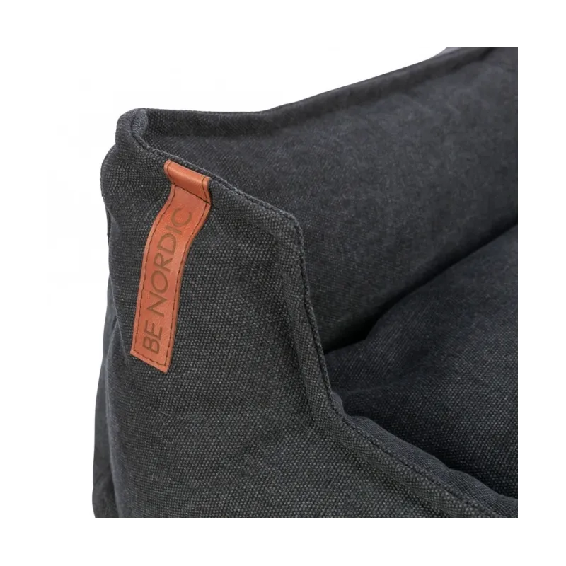 Betten & Körbe Trixie BE NORDIC Bett Föhr - Schwarz - 100 × 80 cm...