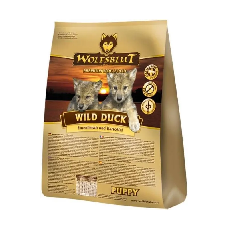 Hundetrockenfutter Wolfsblut Wild Duck Puppy - 12,5 kg jetzt online