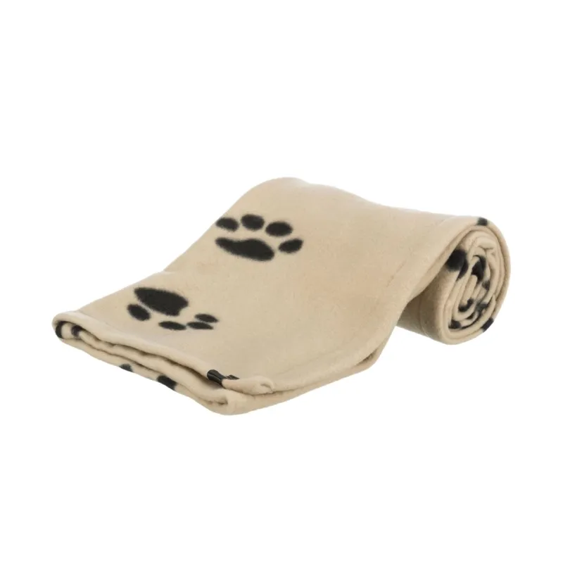 Betten & Körbe Trixie Fleecedecke Beany - 100 × 70 cm - beige...