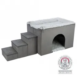 Kratzbäume & -möbel Trixie Höhle Harvey mit Treppe - 154 × 60 × 60...
