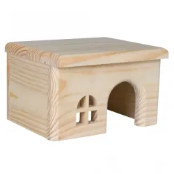 Ausstattung & Zubehör Trixie Holzhaus ohne Nägel - 15 x 12 x 15 cm...