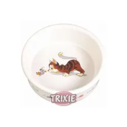 Katzennäpfe & Tränken Trixie Keramiknapf mit Motiv - 200 ml jetzt...