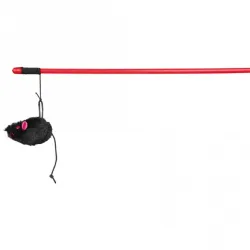 Katzenspielzeug Trixie Kitty-Dangler Spielangel mit Maus - 100 cm...