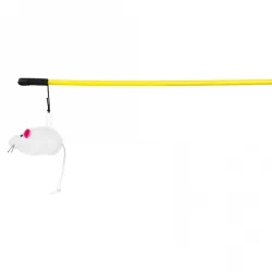 Katzenspielzeug Trixie Kitty-Dangler Spielangel mit Maus - 100 cm...