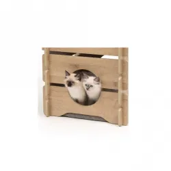 Katzenbetten & Katzenkörbe Vesper Katzenhöhle Cottage - Eiche...