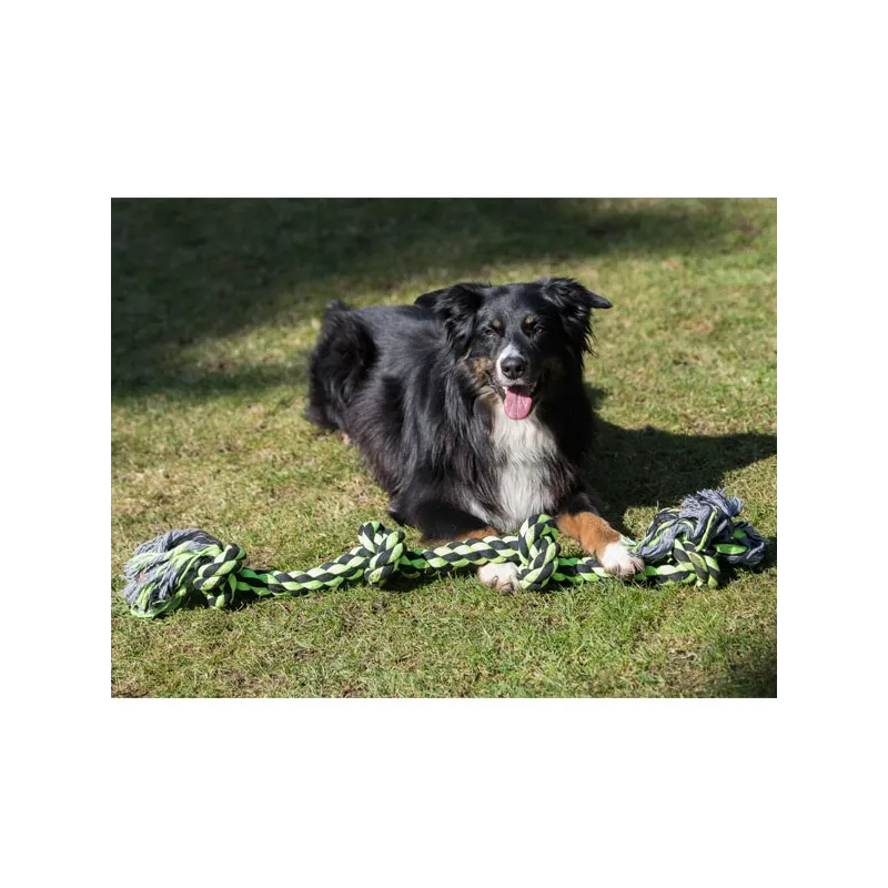 Hundespielzeug & Sport PROCYON XXL-Kauseil - 4 Knoten / 100 cm...