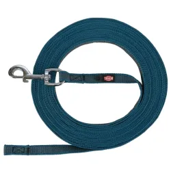Leinen Trixie Schleppleine, gummiert - petrol - 5 m/17 mm jetzt online