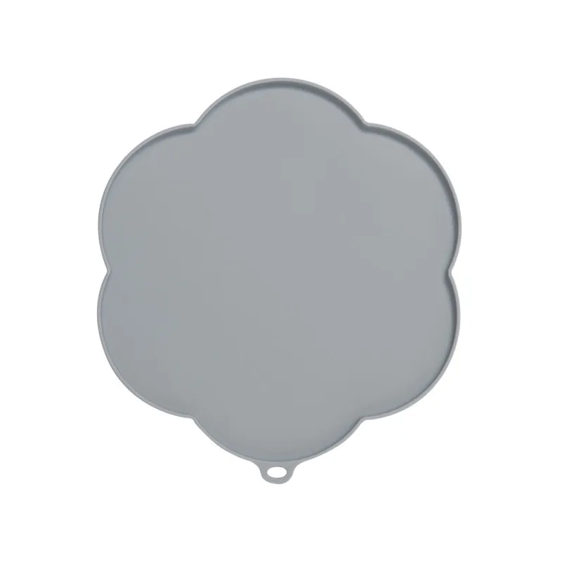 Katzennäpfe & Tränken CATIT Silikonmatte Blume - 30 cm - Grau...