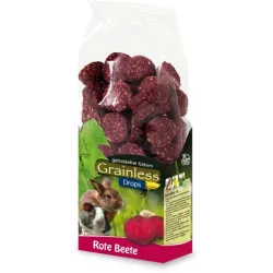 Kleintierfutter & Snacks JR Farm Grainless Drops 140g - Rote Beete...