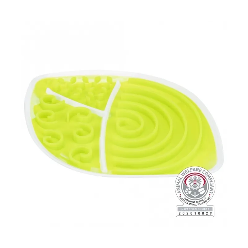 Hundespielzeug & Sport Trixie Lick’n'Snack Schleckplatte Blatt...