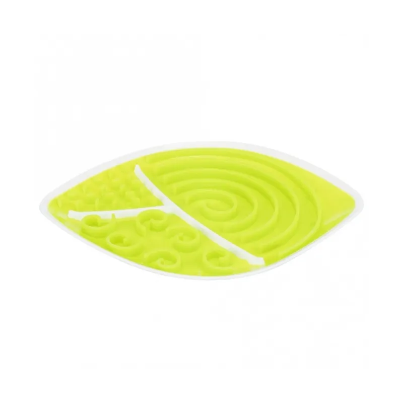 Hundespielzeug & Sport Trixie Lick’n'Snack Schleckplatte Blatt...