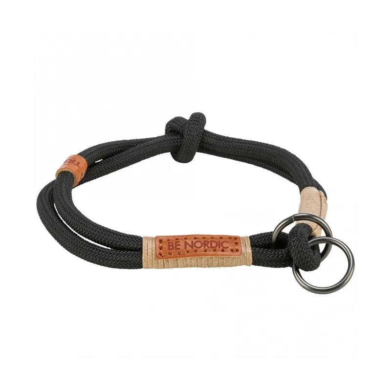 Halsbänder Trixie BE NORDIC Zug-Stopp-Halsband - schwarz - 30 cm...