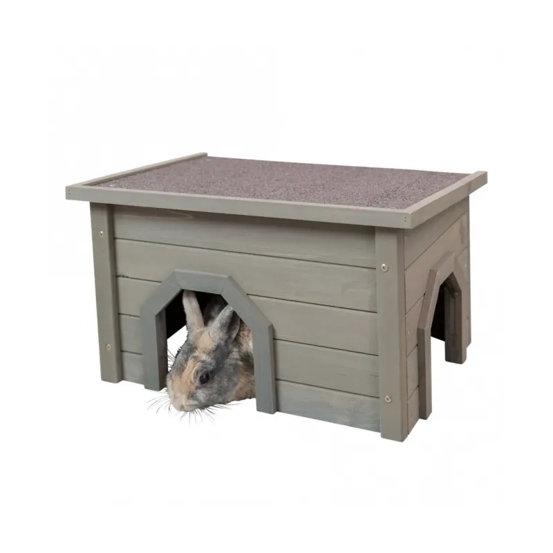 Kleintierwelt Trixie Natura Kleintierhaus - grau-grün, 50 × 30 ×...