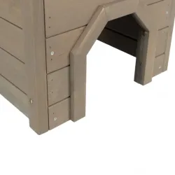 Kleintierwelt Trixie Natura Kleintierhaus - grau-grün, 50 × 30 ×...