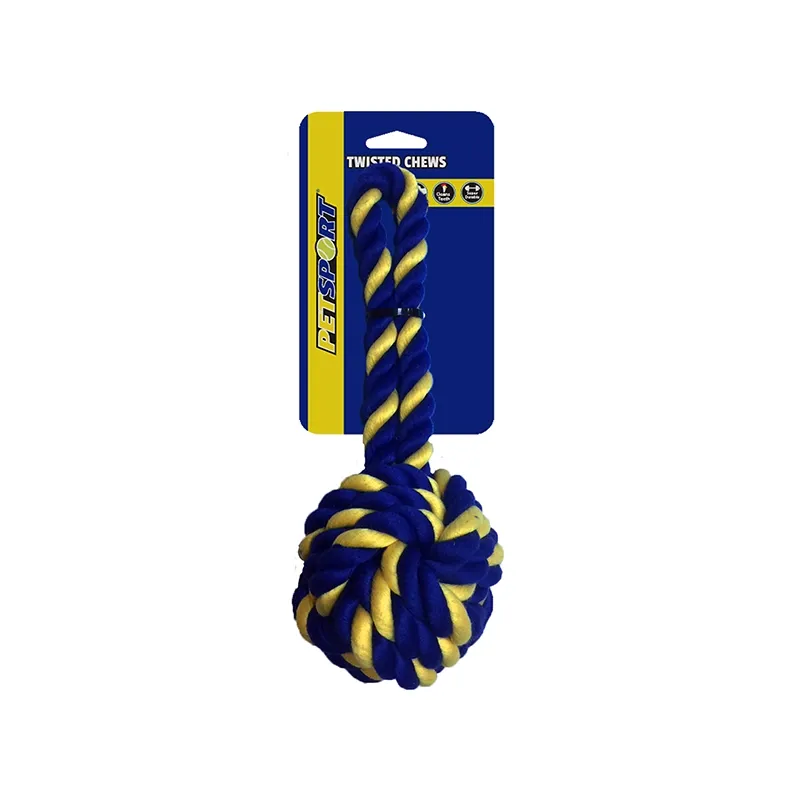 Hundespielzeug & Sport PETSPORT Baumknoten mit Handschlaufe jetzt...