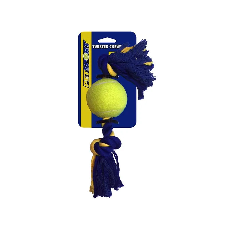 Hundespielzeug & Sport PETSPORT Medium-2-Knotenseil mit Ball jetzt...