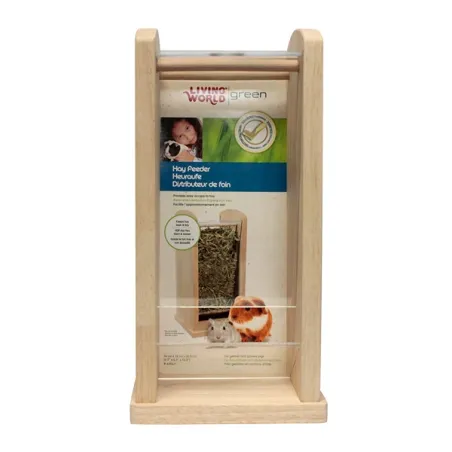 Ausstattung & Zubehör LIVING WORLD Green Heuraufe - Mittelgroß...