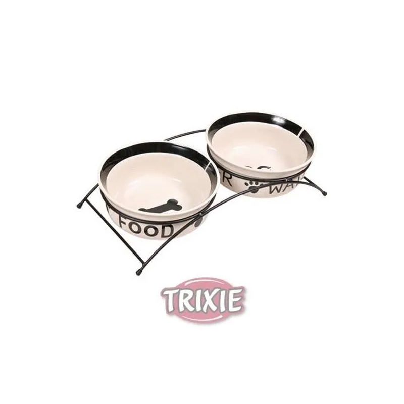 Hundenäpfe & Tränken Trixie Eat On Feet Napf-Set - 2 x 0,25 L...